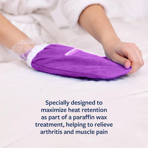 Paraffin Wax Treatment Glove and Bootie Set - Purple