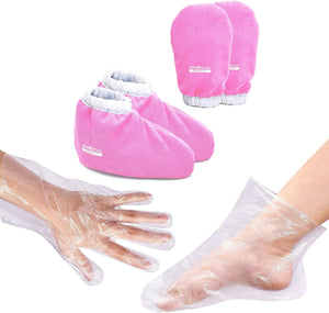 Paraffin Wax Treatment Glove and Bootie Set Combo Pack